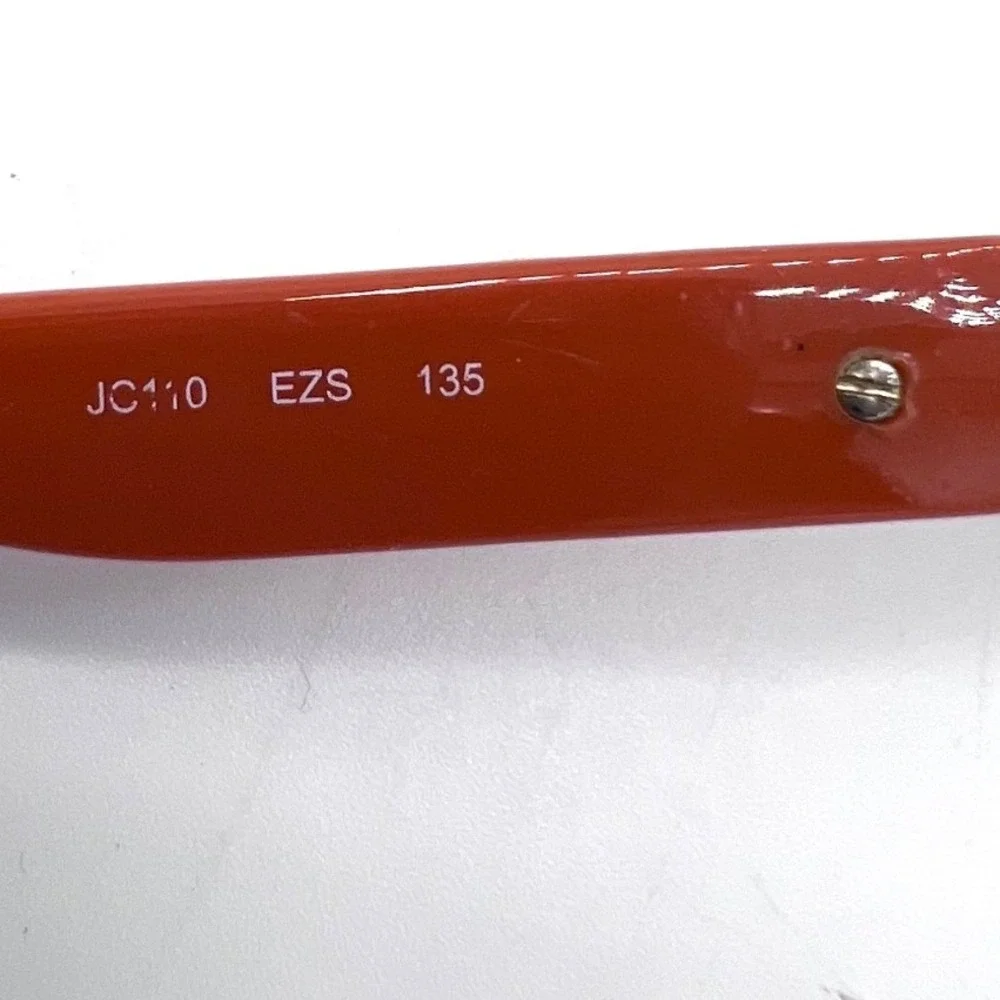 Jimmy Choo JC110 53-15-135 Burgundy Peach Ombre Crystal Eyeglasses Frames Only